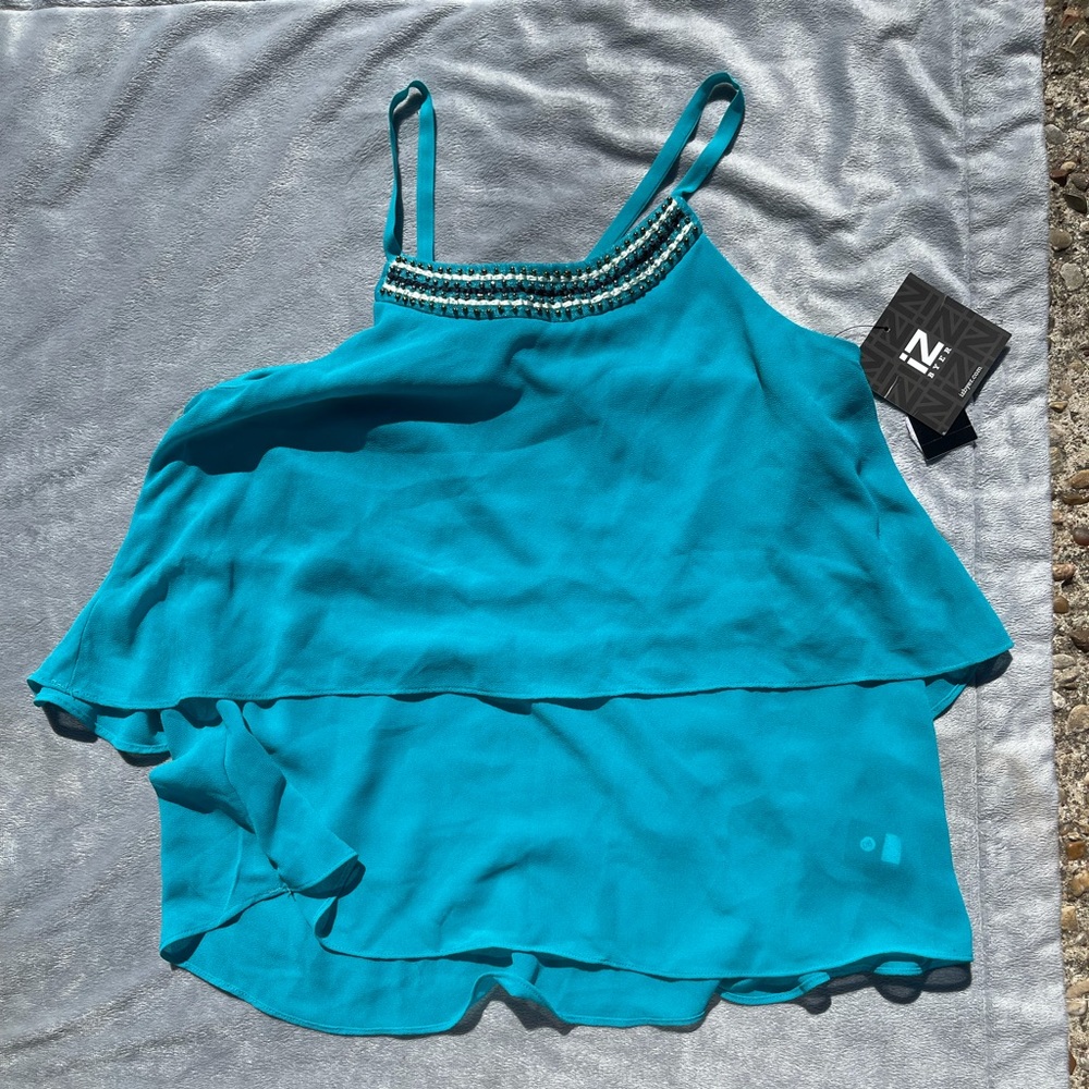 Iz Byer top, new with tags, size S.